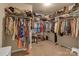 Generous walk-in closet with organized shelving and hanging racks, offering plenty of storage space at 3159 Hartson Pointe Dr, Fort Mill, SC 29707
