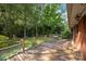 Spacious backyard deck perfect for entertaining with a view of the yard at 331 Elwood St, Kannapolis, NC 28081