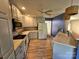 Modern kitchen with stainless appliances, granite countertops, and ample cabinet space at 417 Garret Ln, York, SC 29745