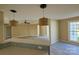 View of kitchen with pendant lighting and decorative backsplash at 417 Garret Ln, York, SC 29745