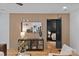 Living room with custom millwork, contemporary lighting, and stylish decor at 4209 Windwood Cir, Charlotte, NC 28226