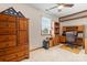 Well-lit office space with a desk, storage, and natural light, offering a productive work environment at 4278 Harbor Ln, Sherrills Ford, NC 28673