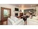 Bright and airy living room with a fireplace and stylish decor, perfect for relaxation at 5301 Addison Dr, Charlotte, NC 28211