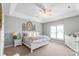Serene main bedroom with trey ceiling, neutral tones, and abundant natural light at 773 Hathcock Glen Dr, Oakboro, NC 28129