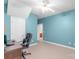 Home office featuring a desk, chair, and fan at 773 Hathcock Glen Dr, Oakboro, NC 28129
