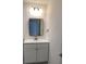 Bathroom featuring a bright mirror and modern vanity at 1103 Adams St, Statesville, NC 28677