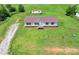Aerial view of the home showcasing the surrounding lot at 1133 Lynn Ln, Catawba, NC 28609