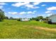Large backyard with a shed and propane tank at 1133 Lynn Ln, Catawba, NC 28609