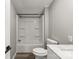 Clean, updated bathroom featuring a shower-tub combo, toilet, and vanity at 1133 Lynn Ln, Catawba, NC 28609
