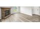 Inviting living room featuring a stone fireplace, and modern floors at 1133 Lynn Ln, Catawba, NC 28609