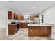 Bright kitchen boasts stainless appliances, granite counters, and ample cabinet space at 12914 Sickles Dr, Charlotte, NC 28273