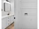 Laundry room with washer/dryer hookups, sink, and storage at 12914 Sickles Dr, Charlotte, NC 28273
