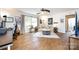 Bright living room with modern decor and plenty of natural light at 2620 Park Rd # F, Charlotte, NC 28209