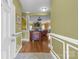 Inviting foyer with hardwood floors and decorative moldings, leading to the living area at 307 Nc Hwy 49 S Hwy, Richfield, NC 28137