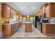 Spacious kitchen with granite countertops, tile flooring and stainless steel appliances at 307 Nc Hwy 49 S Hwy, Richfield, NC 28137