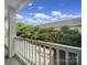 Balcony view overlooking lush green trees and blue skies at 329 Wave Crest Dr, Tega Cay, SC 29708