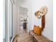Inviting hallway with natural light, bench seating, and stylish decor at 419 Solomon St, Charlotte, NC 28216