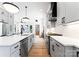 Modern kitchen with white countertops and stainless steel appliances at 419 Solomon St, Charlotte, NC 28216