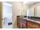 Bathroom features a single vanity and a separate room for the toilet and shower at 4203 Flint Dr, Lancaster, SC 29720