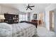 Bedroom with comfortable queen bed and attached bathroom at 44424 Oriole Dr # 200, Indian Land, SC 29707
