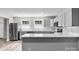 Modern kitchen with stainless steel appliances, elegant countertops, and contemporary cabinetry that enhances its style at 509 8Th Avenue Ext, Cramerton, NC 28032