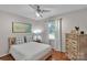 Comfortable bedroom with a large window offering natural light and ample closet space at 666 Tryon Pl, Gastonia, NC 28054