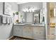 Bathroom vanity with granite countertops and ample storage space at 701 4Th Ne Ave, Conover, NC 28613
