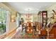 Formal dining room showcasing hardwood floors, elegant chandelier, and classic furniture at 701 4Th Ne Ave, Conover, NC 28613