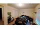 Bedroom featuring a sleek bed, a window, and neutral-colored walls at 729 Victoria Ln, Hickory, NC 28601