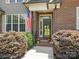 Close-up of front entrance, showing brickwork and a tidy, welcoming exterior at 1011 Duntov Dr, Monroe, NC 28110