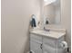 A clean bathroom featuring a white vanity at 1265 39Th Street Cir, Hickory, NC 28602