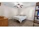 Bedroom featuring wood look flooring and a ceiling fan at 1265 39Th Street Cir, Hickory, NC 28602