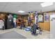Finished basement features home gym with weight training equipment and a Everlast punching bag at 143 Bostian Lake Rd, Statesville, NC 28677