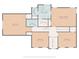 Second floor plan showing a primary bedroom with walk in closet and 3 additional bedrooms at 14520 Cardamon Ct, Charlotte, NC 28273