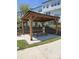 Community area pavilion with picnic table at 2137 Barrowcliffe Dr # 49, Concord, NC 28027