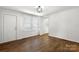Bright bedroom with wood flooring, modern fixtures, fresh paint, and generous natural light at 2488 Catawba Church Rd, Rock Hill, SC 29730