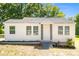 Charming renovated single-story home with white siding, gray roof, and inviting front entrance at 2488 Catawba Church Rd, Rock Hill, SC 29730