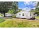 Charming single-story home featuring a well-maintained lawn and proximity to the storage shed at 2488 Catawba Church Rd, Rock Hill, SC 29730