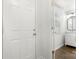 Inviting entryway with a view to a modern bathroom at 2488 Catawba Church Rd, Rock Hill, SC 29730