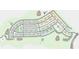 Community aerial view showing the layout of homes, streets, pool, and greenways in the neighborhood at 3136 Beacon Heights Rd, Indian Land, SC 29707