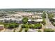 Aerial view of buildings and surrounding area, capturing cityscape and lush greenery at 4625 Piedmont Row Dr, Charlotte, NC 28210
