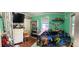 Bright, colorful bedroom with playful decor and a large window at 508 E Rice St, Landis, NC 28088