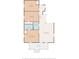 Detailed floor plan showcasing the layout, dimensions, and room names at 821 1St St, Kings Mountain, NC 28086