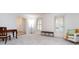 Bright living room with neutral decor, featuring large windows at 101 Treeline Dr, Belmont, NC 28012