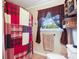 Bathroom featuring window, tile floors, shower and window at 1104 Pump Station Rd, Kannapolis, NC 28081