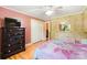 Bedroom with built-in cabinets, window and dresser at 1104 Pump Station Rd, Kannapolis, NC 28081