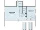 Upper-level floor plan featuring bonus room, additional bedroom, and bathroom layout at 1482 Kate Cecil Way, York, SC 29745