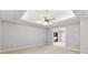Bright, airy bedroom featuring a ceiling fan and neutral colors with carpeted floors at 1505 N Cansler St, Kings Mountain, NC 28086
