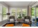 Cozy sitting room with lots of natural light and charming decor at 2009 Freeport Dr, Indian Trail, NC 28079