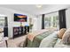 Bright bedroom with natural light features a large window and minimalist decor at 2512 Andes Dr, Statesville, NC 28625